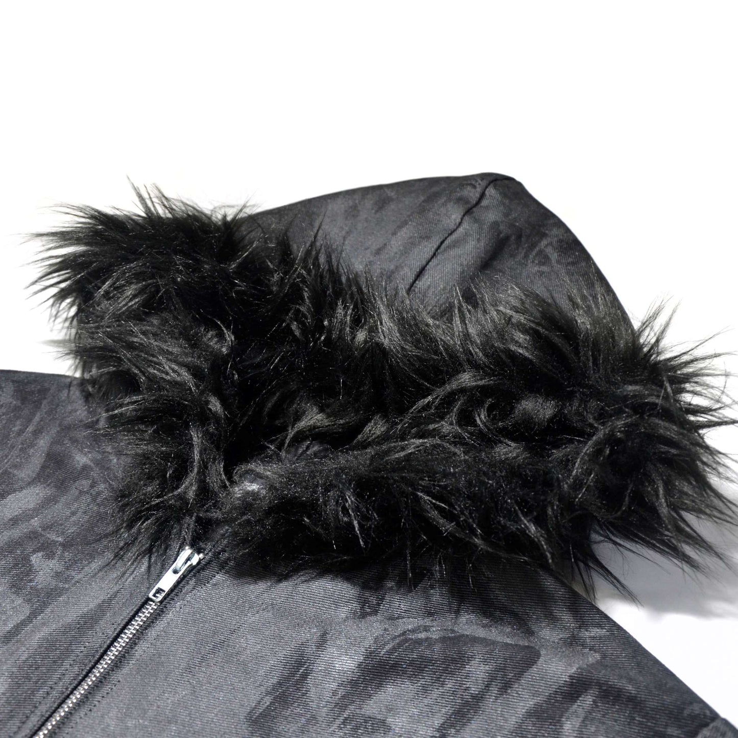 WAX FUR HOODIE