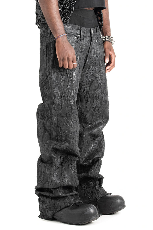 WAX RUBBER JEANS