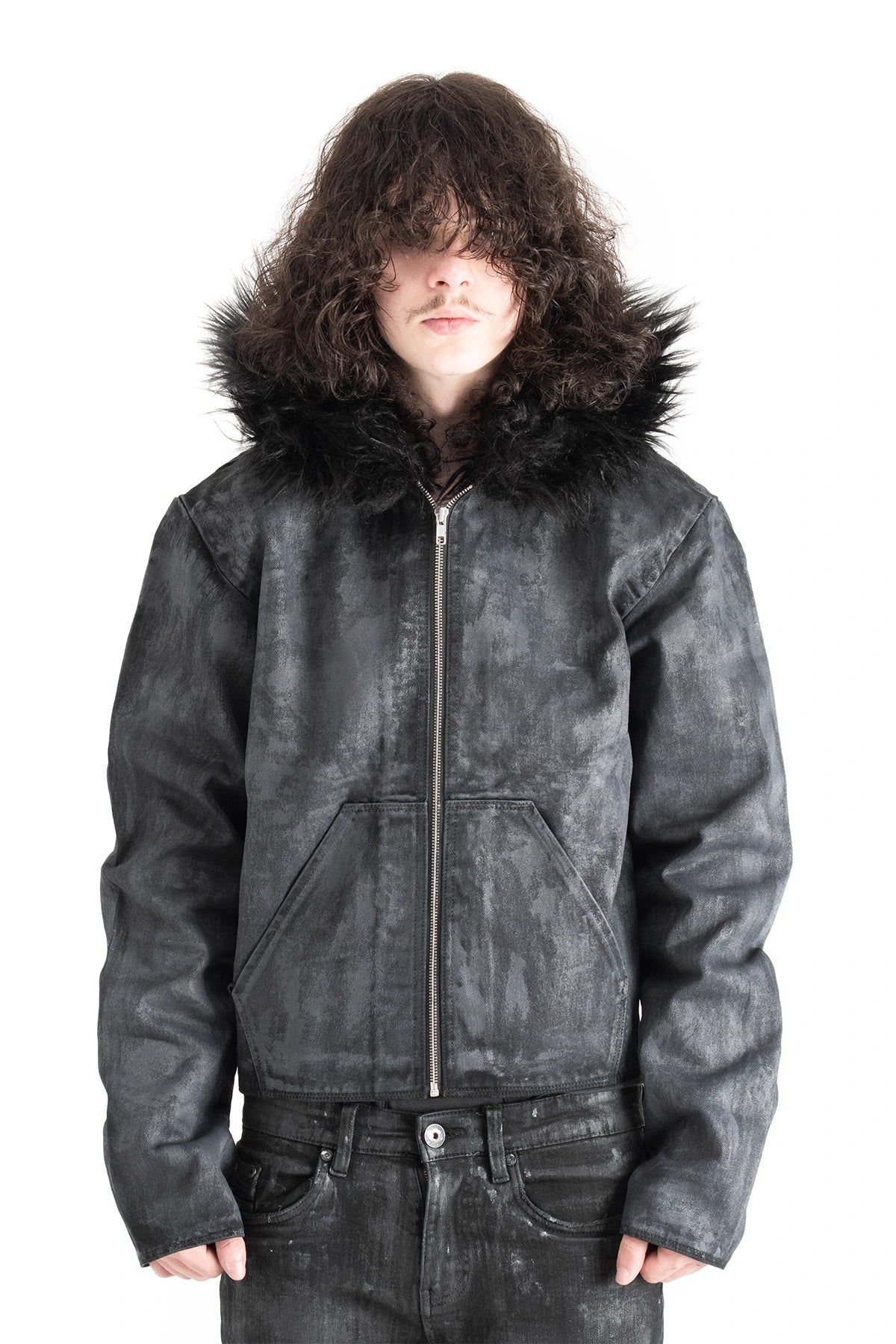 WAX FUR HOODIE