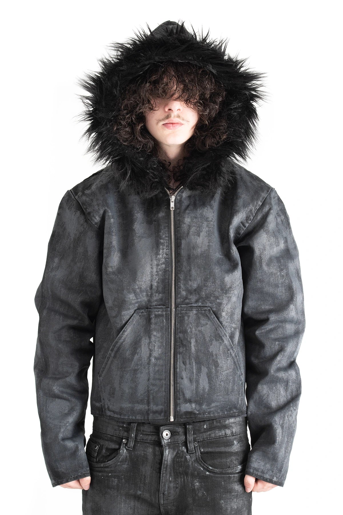 WAX FUR HOODIE