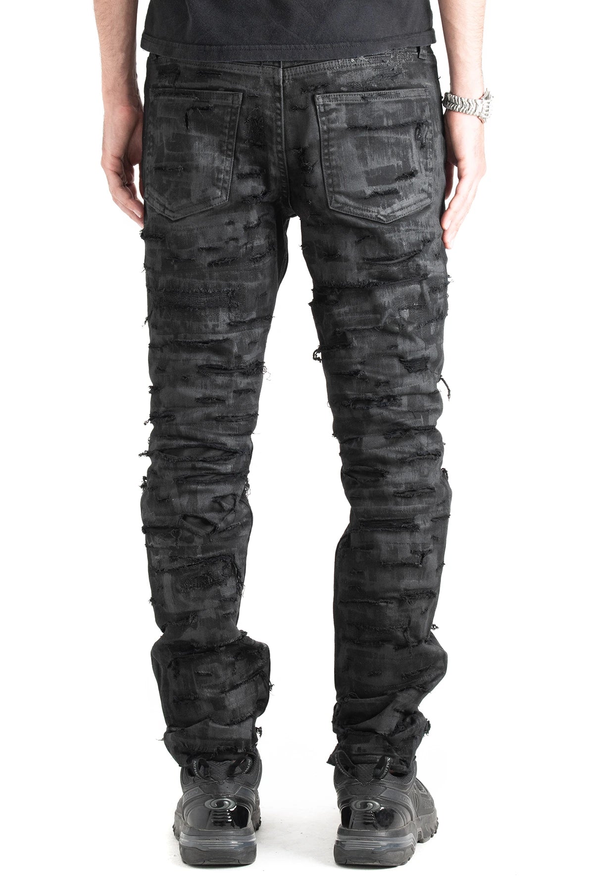 WAX DESTROYED JEANS