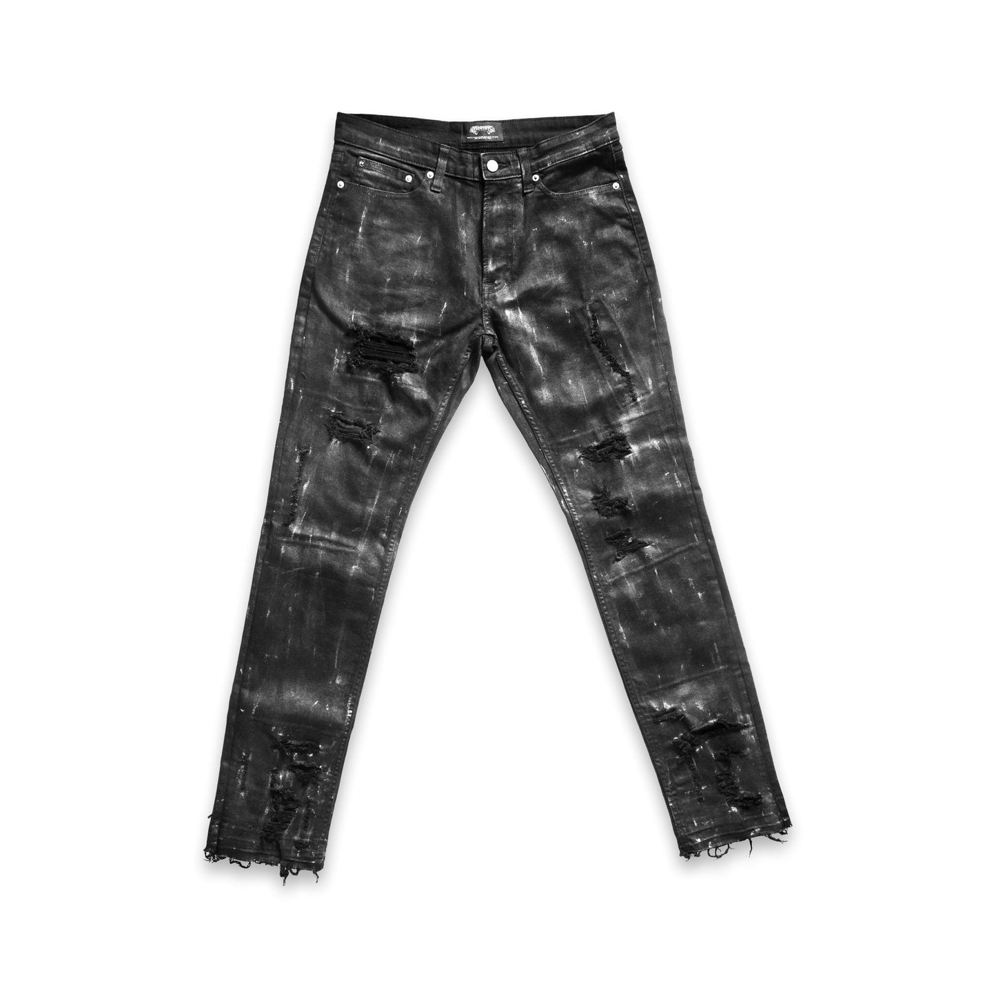 PAINT COATED JEANS