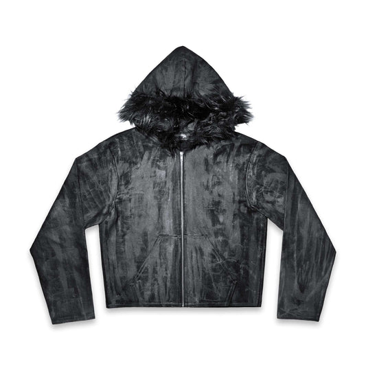 WAX FUR HOODIE