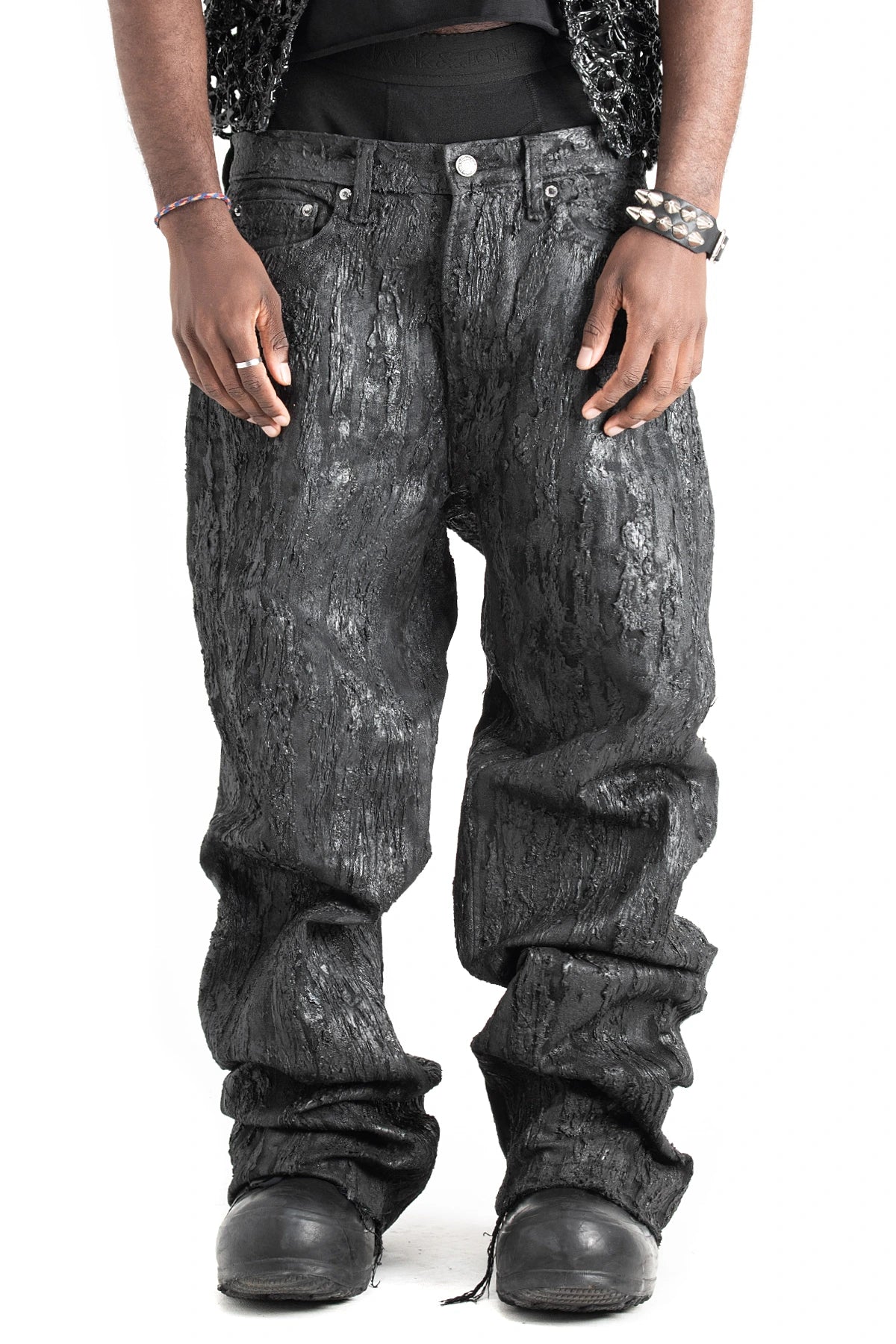 WAX RUBBER JEANS