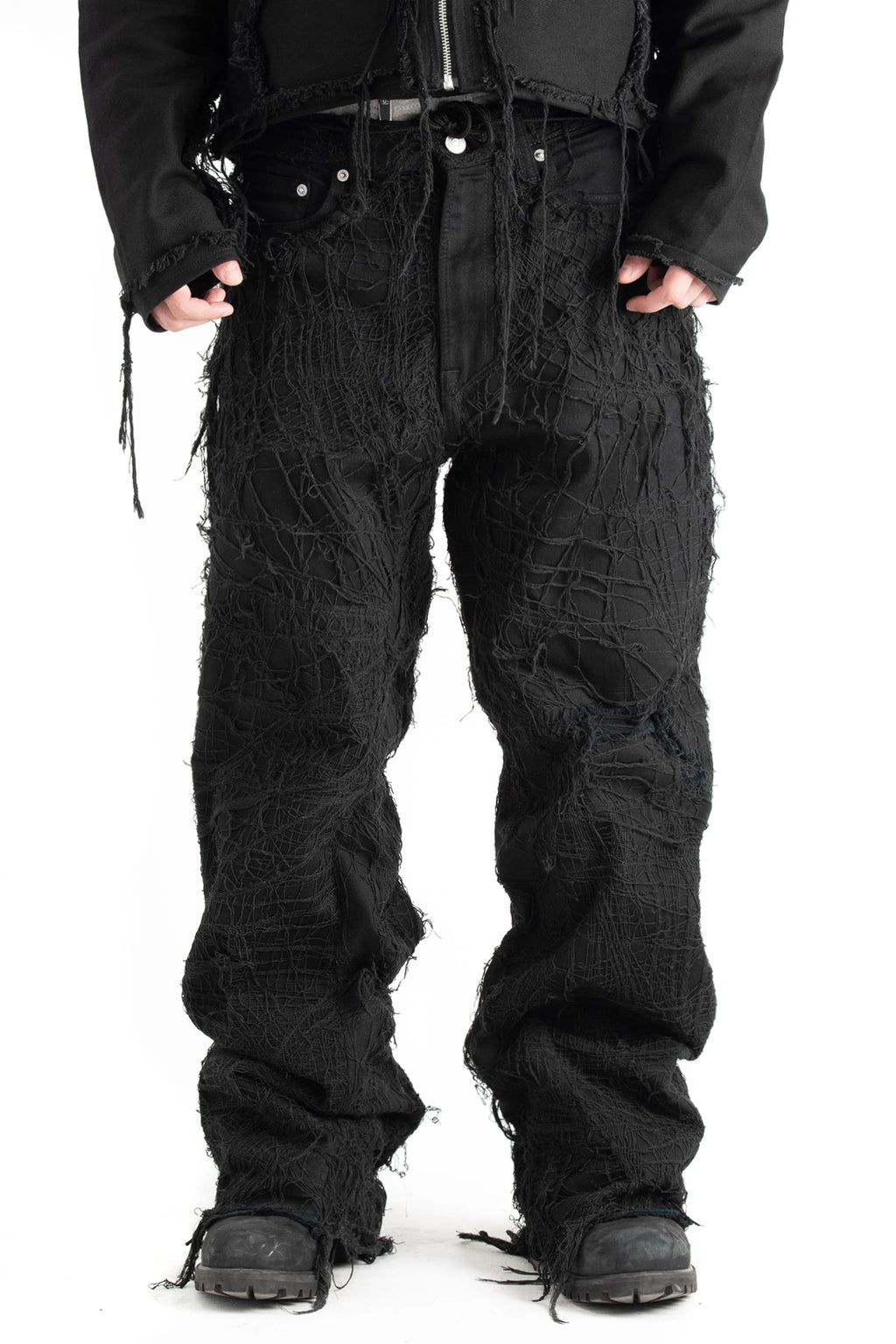 BAGGY COBWEB JEANS
