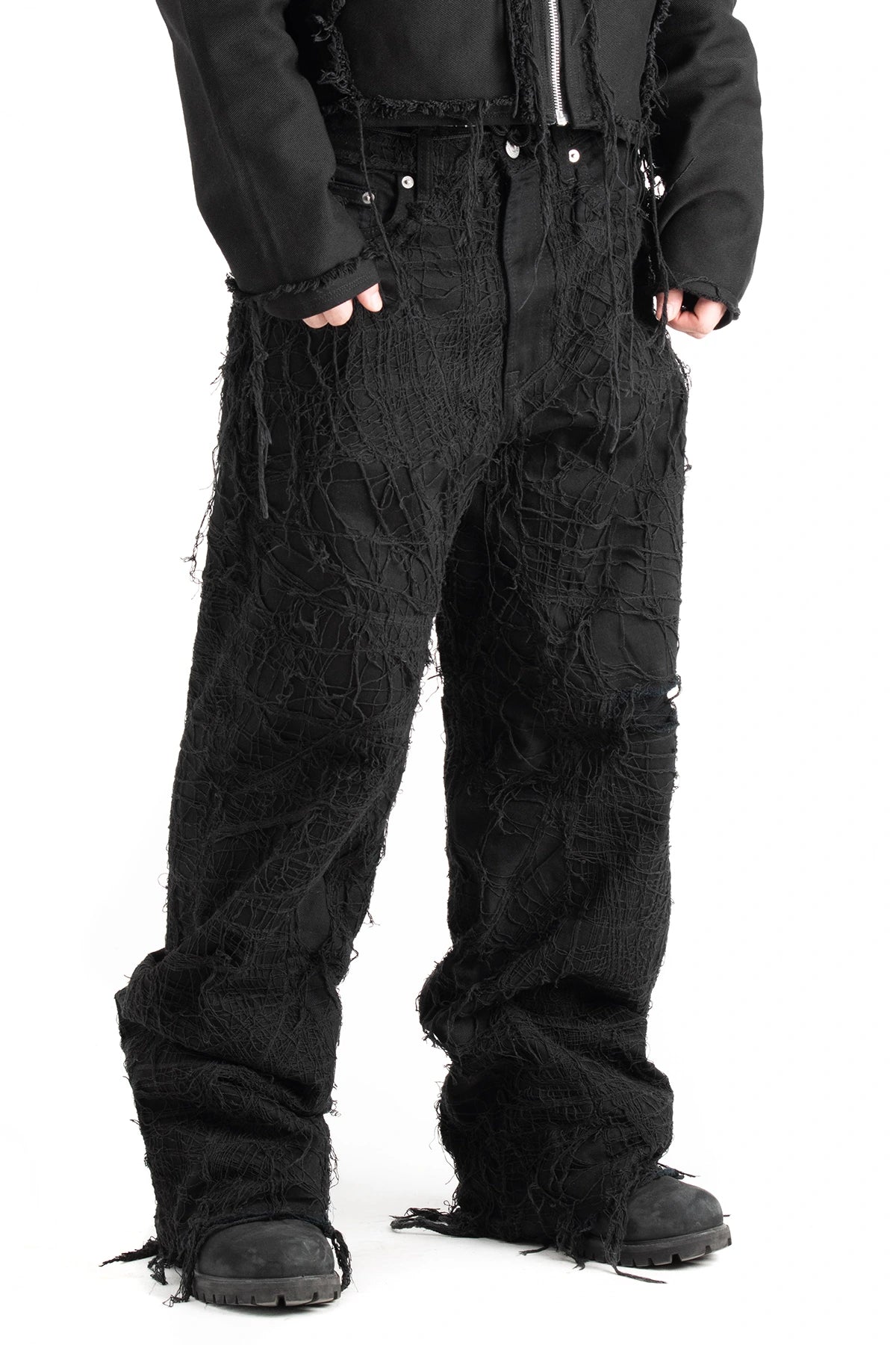 BAGGY COBWEB JEANS