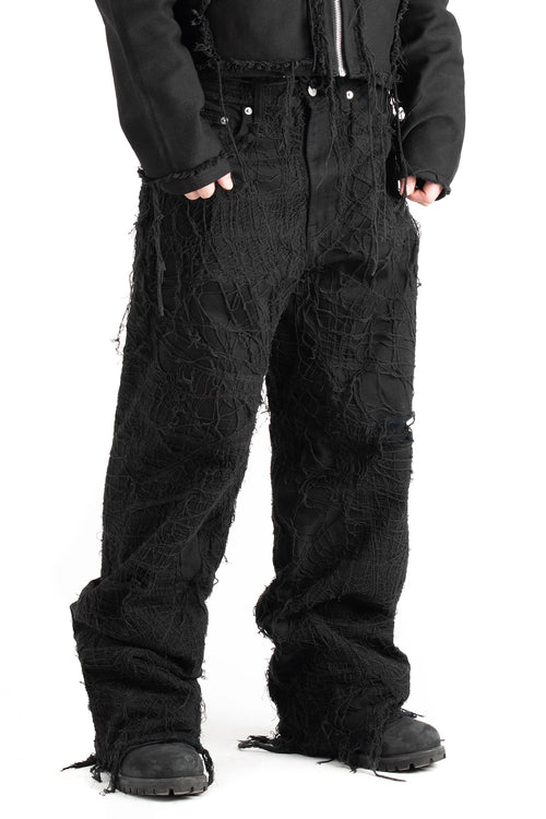 BAGGY COBWEB JEANS