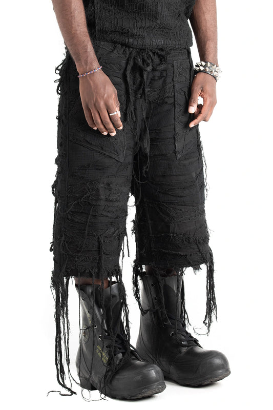 PATCHWORK SHORTS