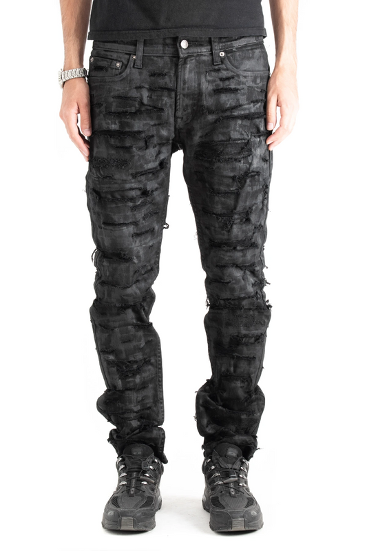 WAX DESTROYED JEANS