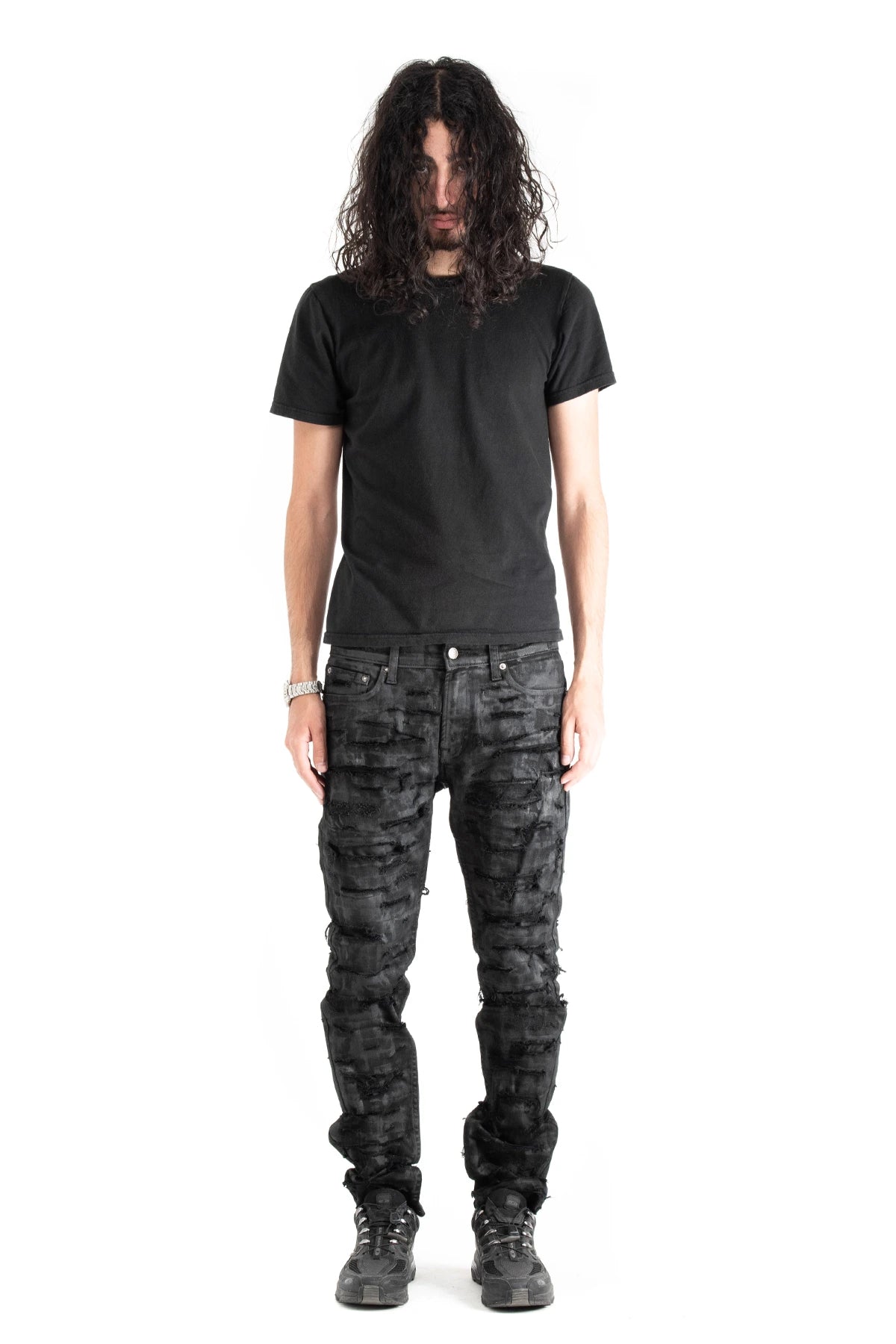 WAX DESTROYED JEANS