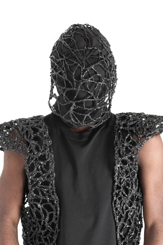 METAL LACE HELMET