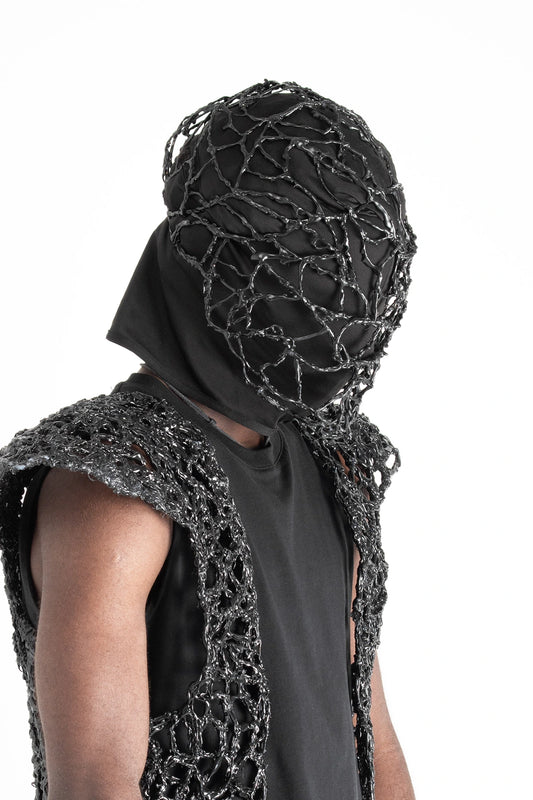 METAL LACE HELMET