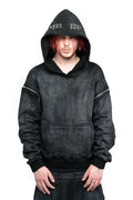 WAX REMOVABLE SLEEVE HOODIE