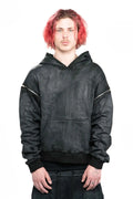 WAX REMOVABLE SLEEVE HOODIE