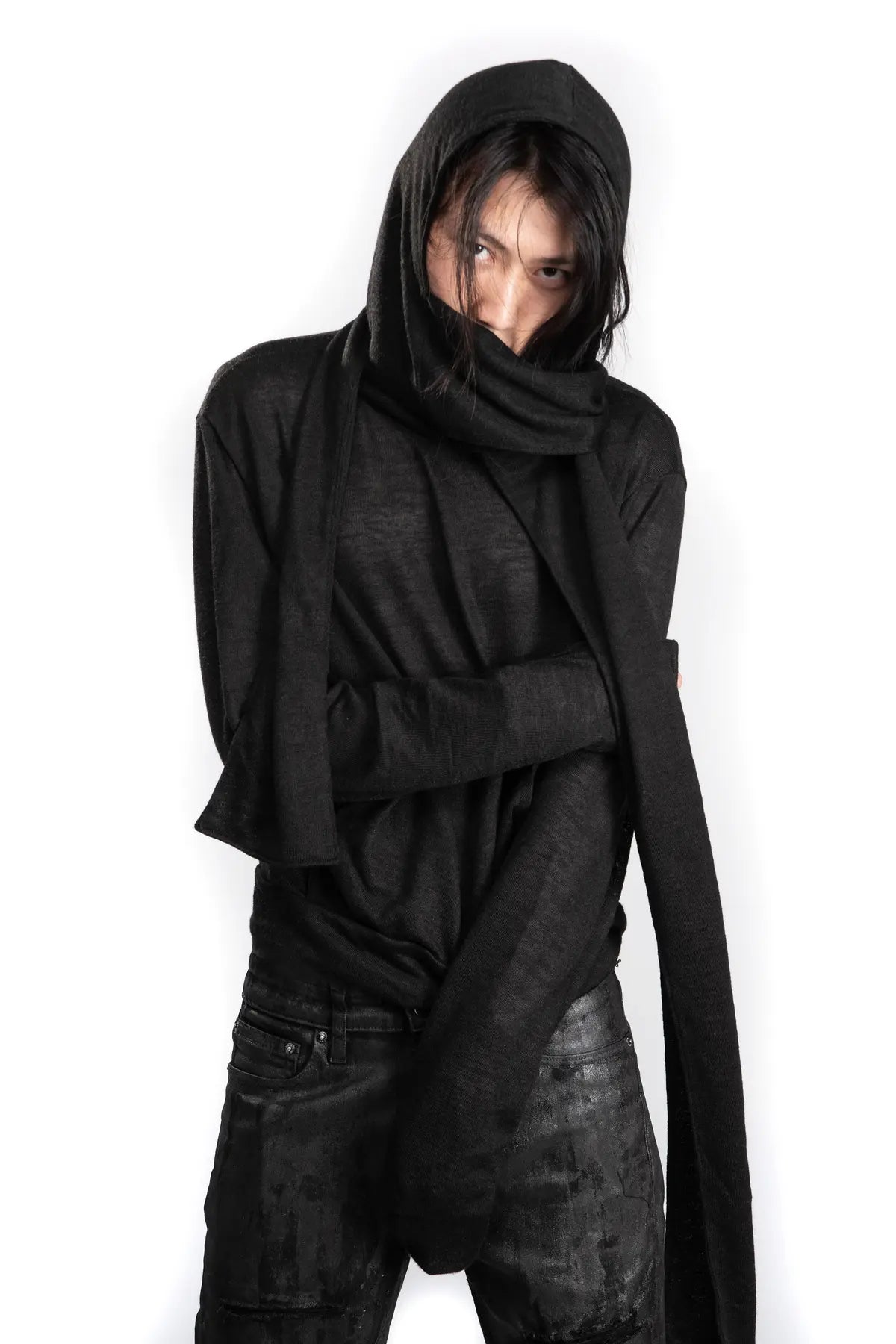 SCARF HOODIE